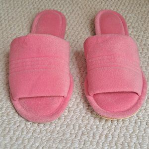 Vintage NWT Vanity Fair Peep Toe Slippers Size M 6.5-7.5